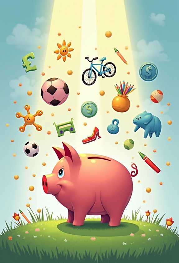 exciting savings goals for kids