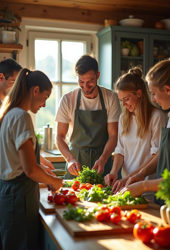 family cooking routine tips
