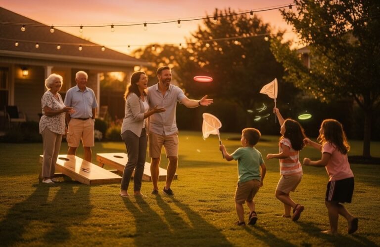 family friendly evening games