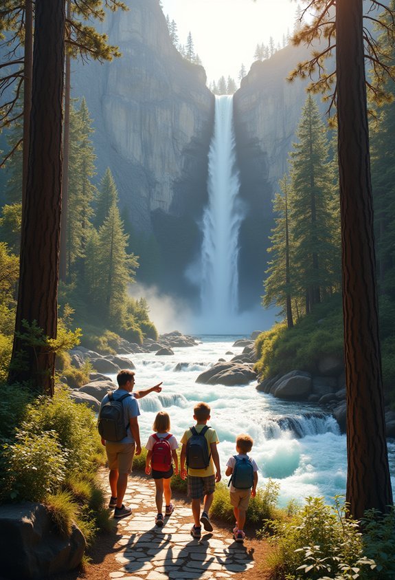 family friendly waterfall hike