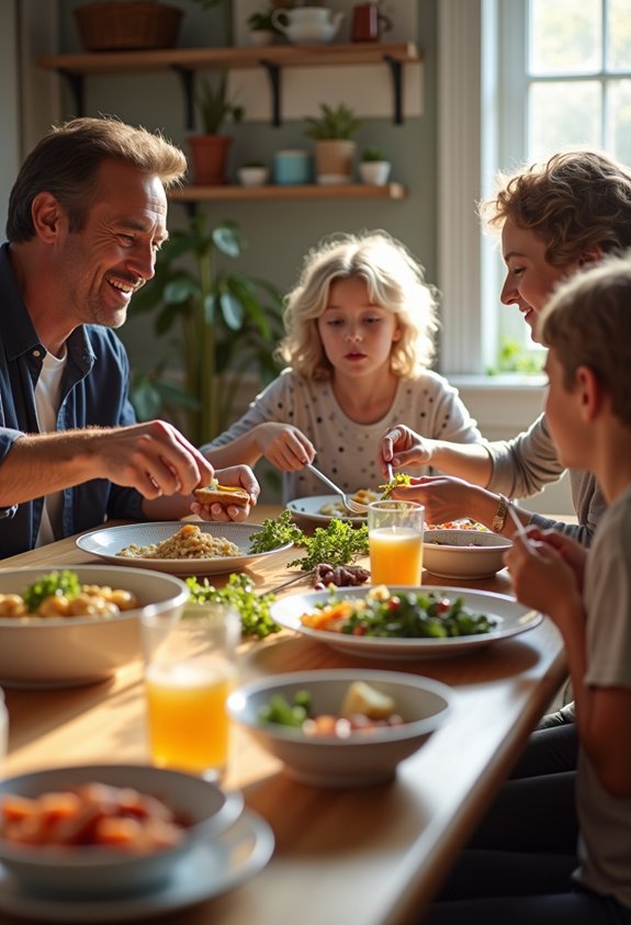 family meals foster connection
