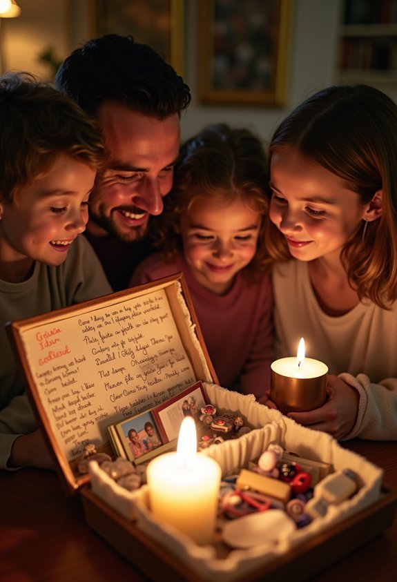 family memories in capsule