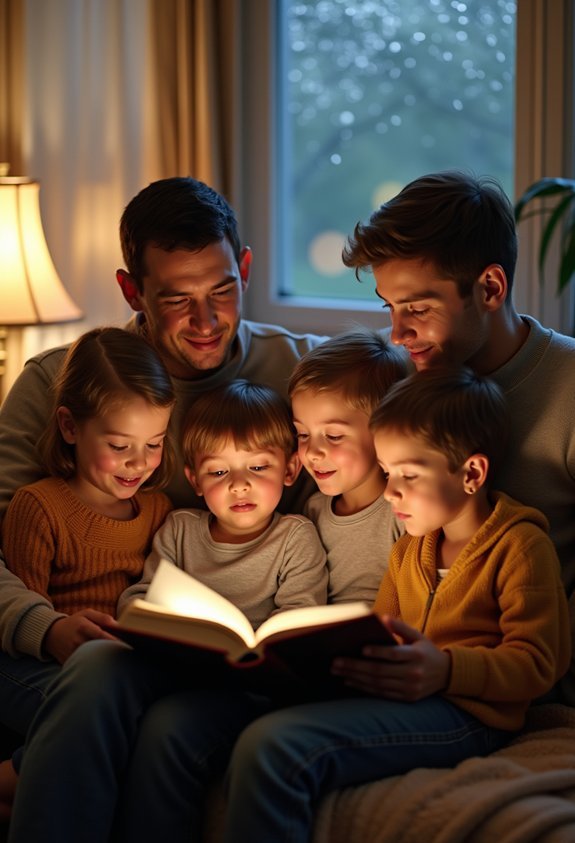 family storytelling hour fun