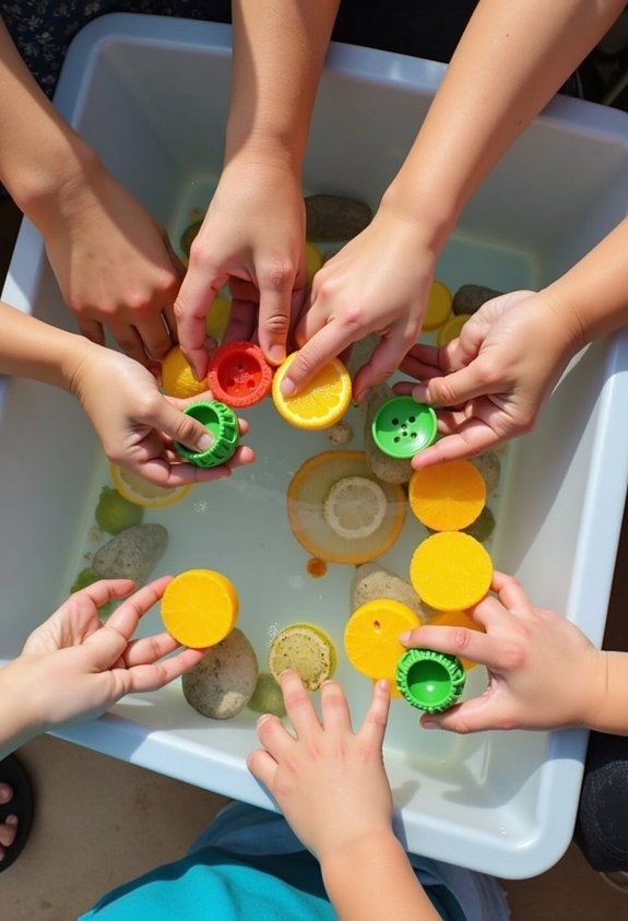 floating and sinking experiments