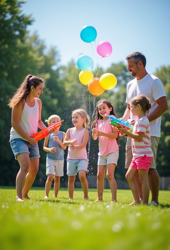 fun water games outside