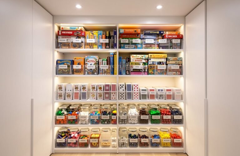 game closet organization tips