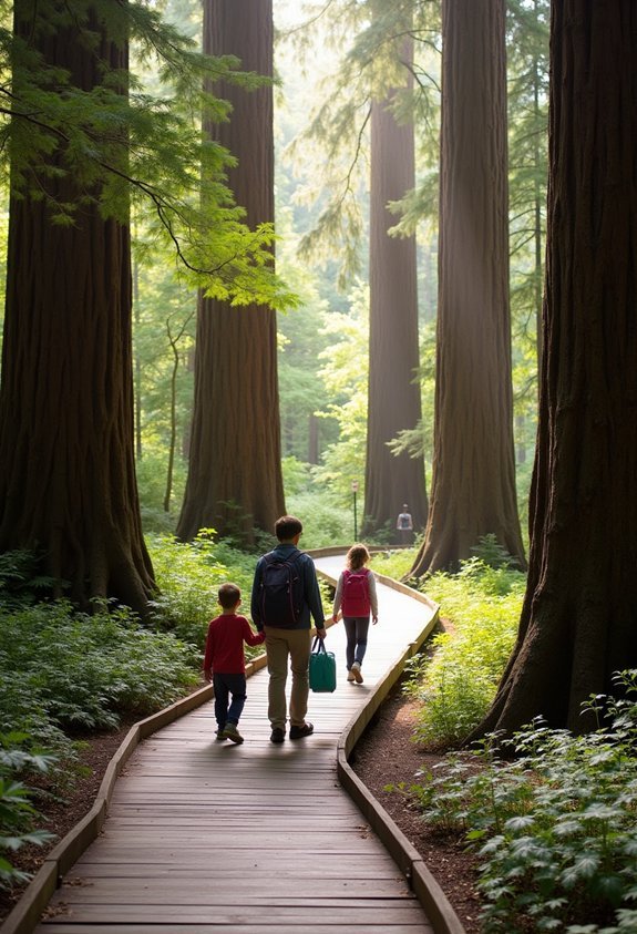 giant redwoods safe exploration