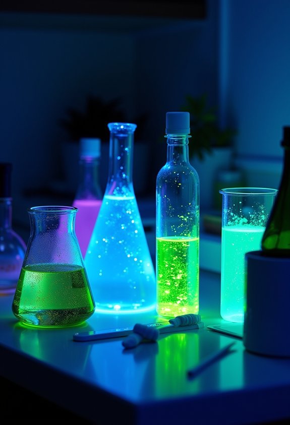 glow in the dark kitchen fun