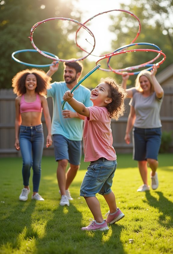 hula hoop coordination challenge