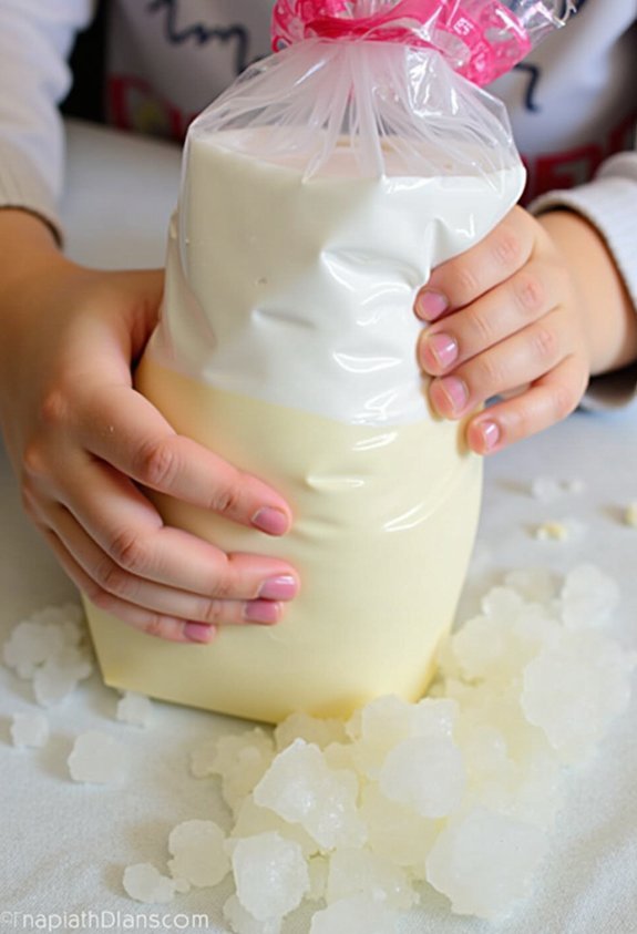 ice cream science experiment