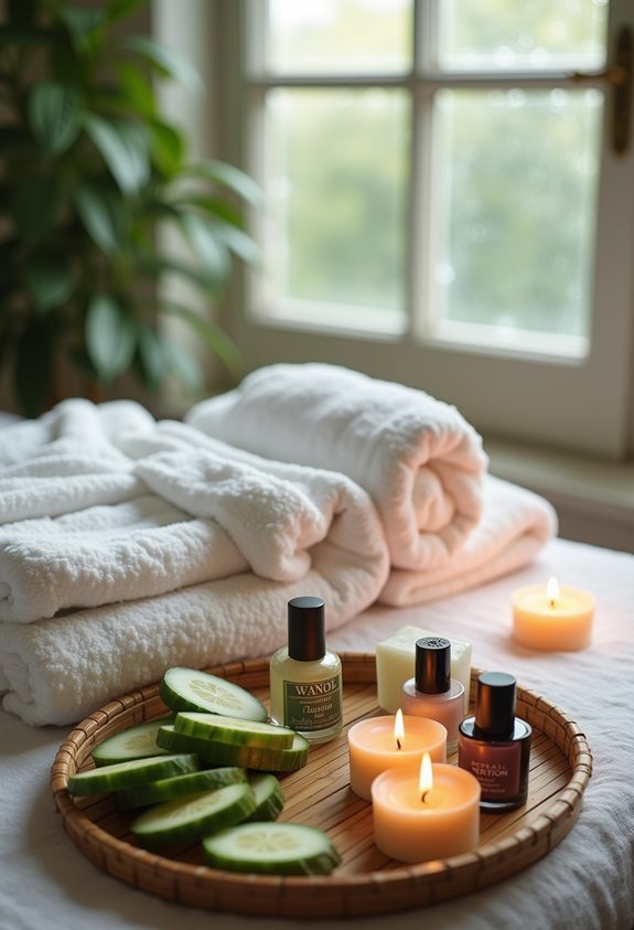 indoor family spa day