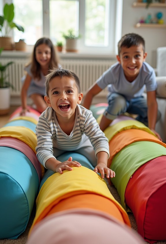 indoor obstacle course fun