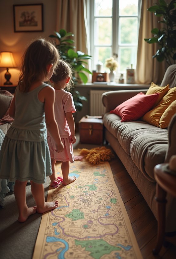 indoor treasure hunt fun