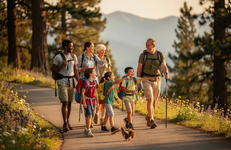 kid friendly national park trails