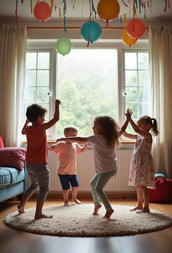 kids dance party fun