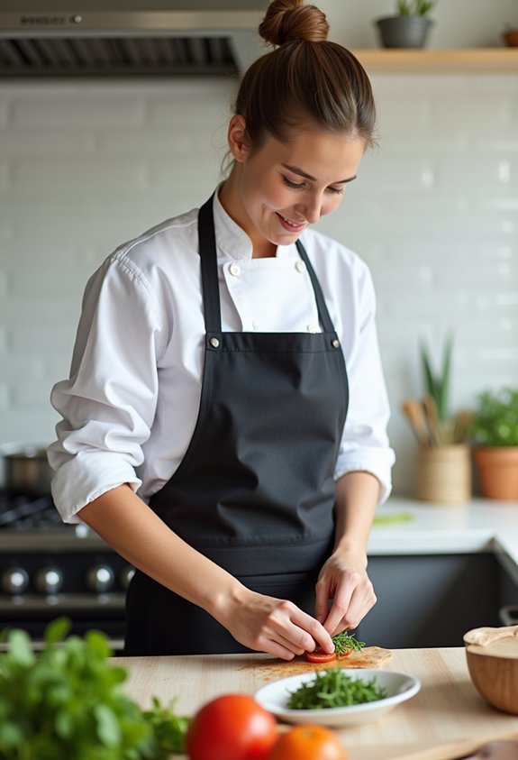 kitchen safety and attire
