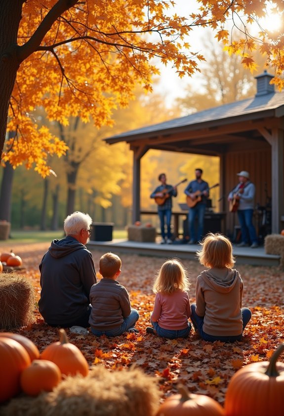 live music and laughter