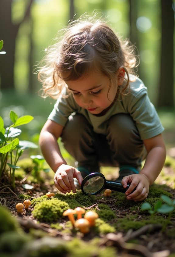 mindful nature scavenger hunts