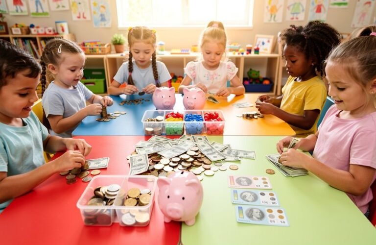 money counting skills development
