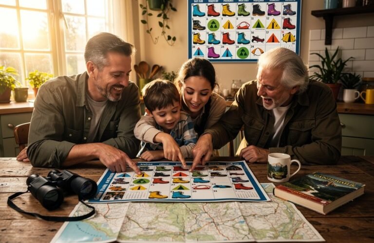 monthly family adventure planning