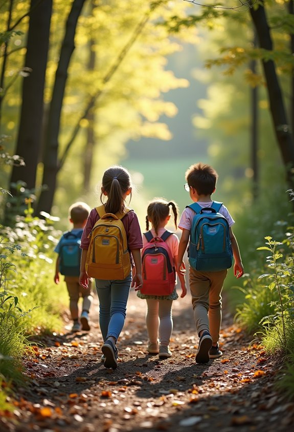 nature adventure with snacks