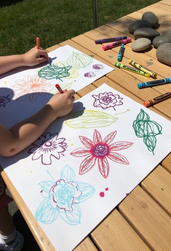 nature inspired art project