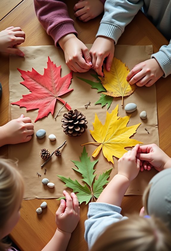 nature scavenger hunt crafts