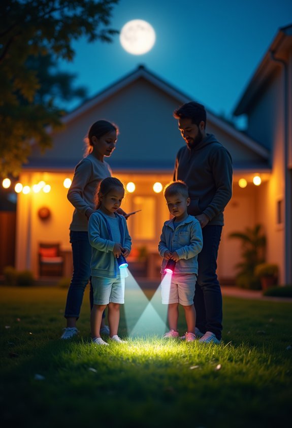 nighttime treasure hunt adventure