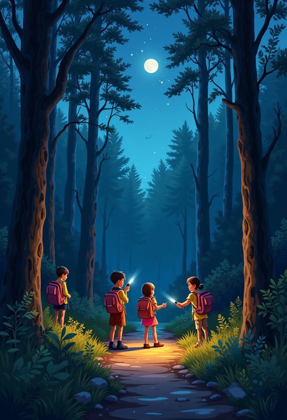 nocturnal backyard adventure exploration
