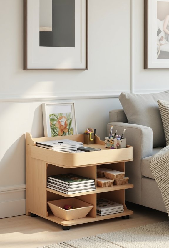 organized activity stations simplify entertainment