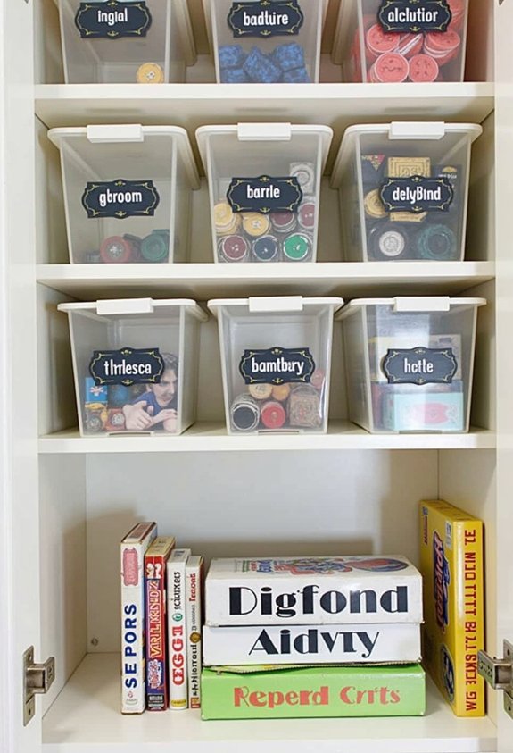 organized game cleanup system