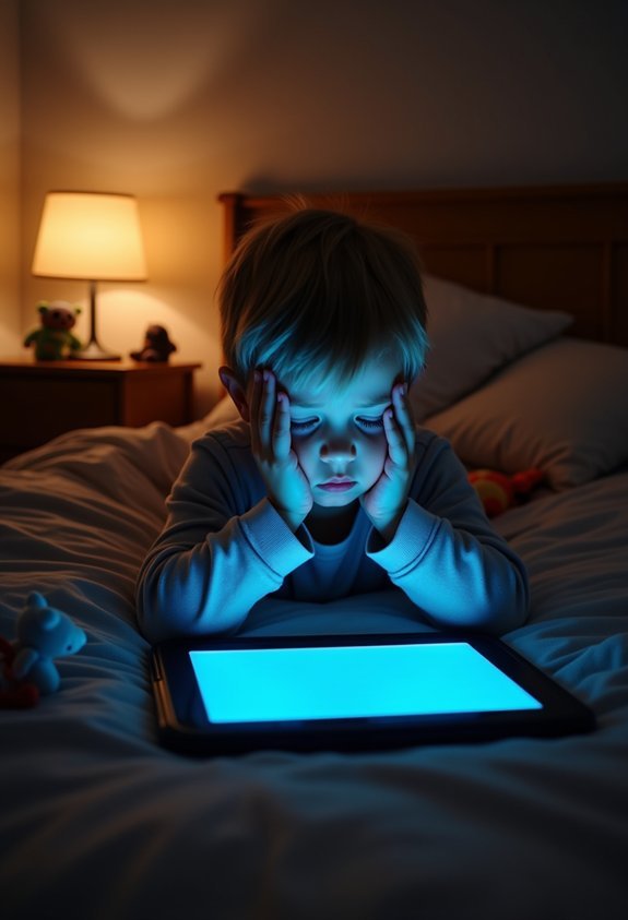 overstimulation disrupts bedtime routines