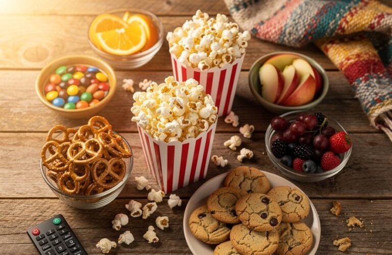 perfect snacks for movie night