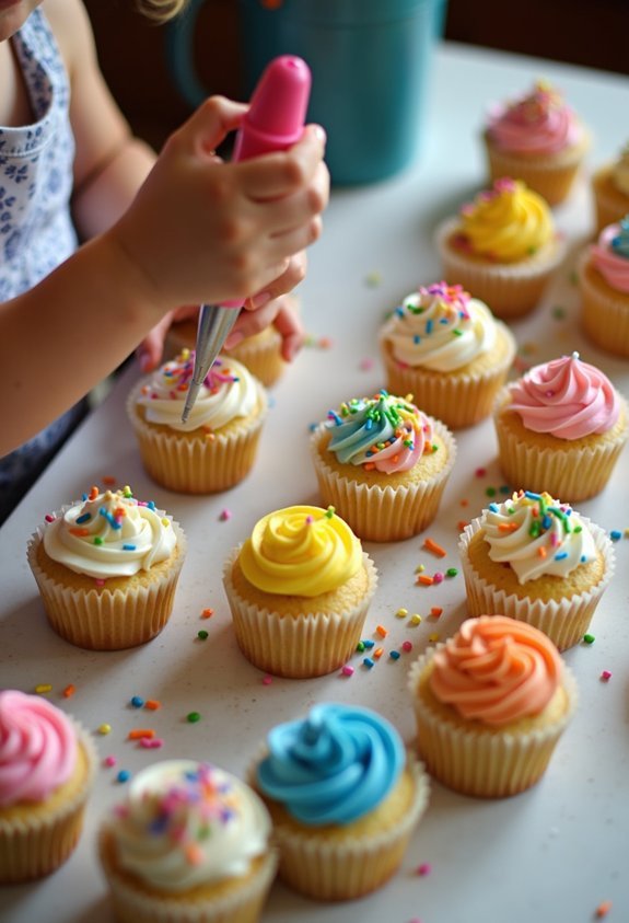personalized cupcake decorating fun