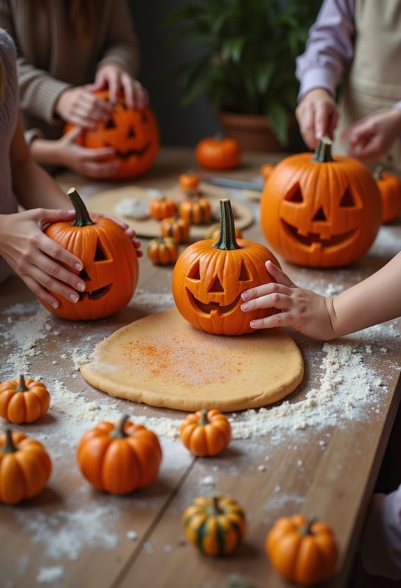 pumpkin themed crafts and cooking