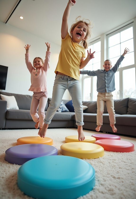 quiet indoor parkour games