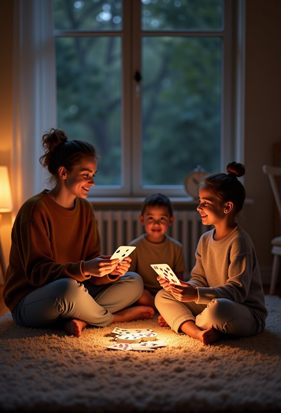 quiet uno bedtime game