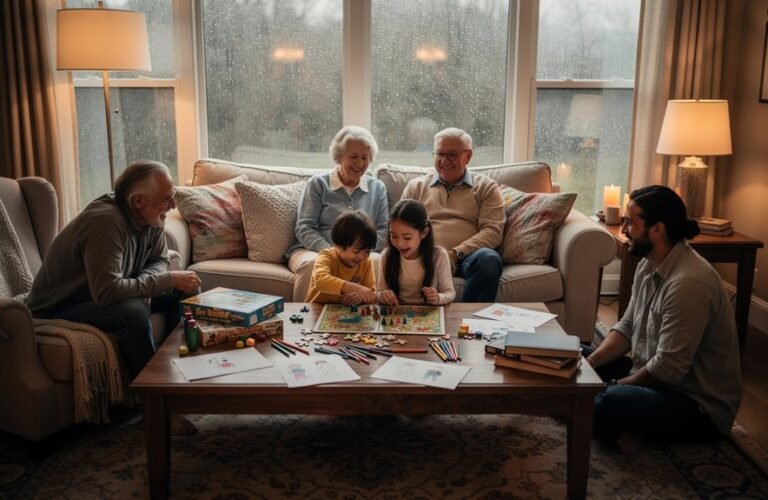 rainy day family fun