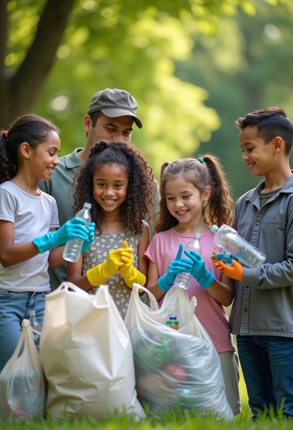 recycled items clean up hunt