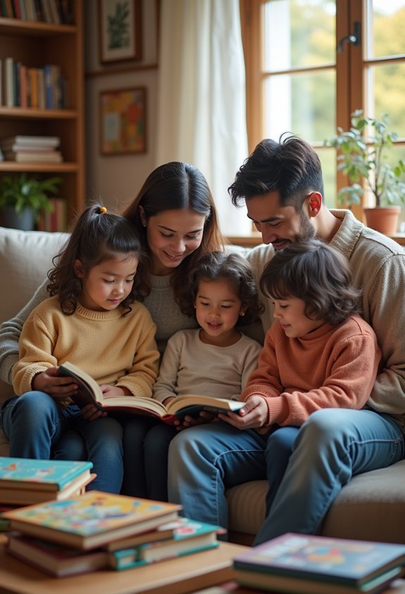reflecting family values through stories