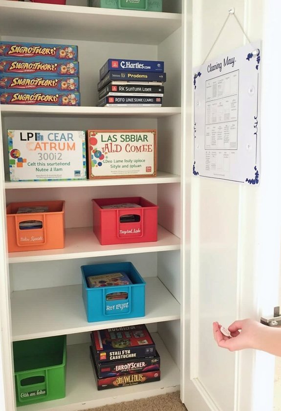 regular closet refresh schedule