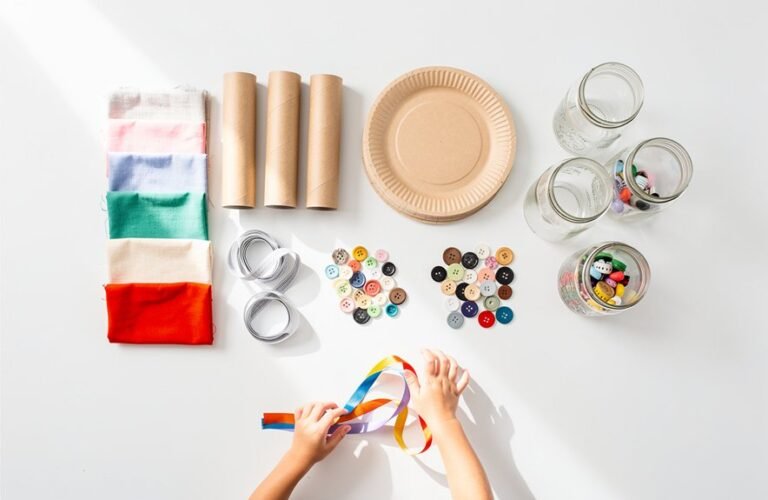repurposing household materials creatively