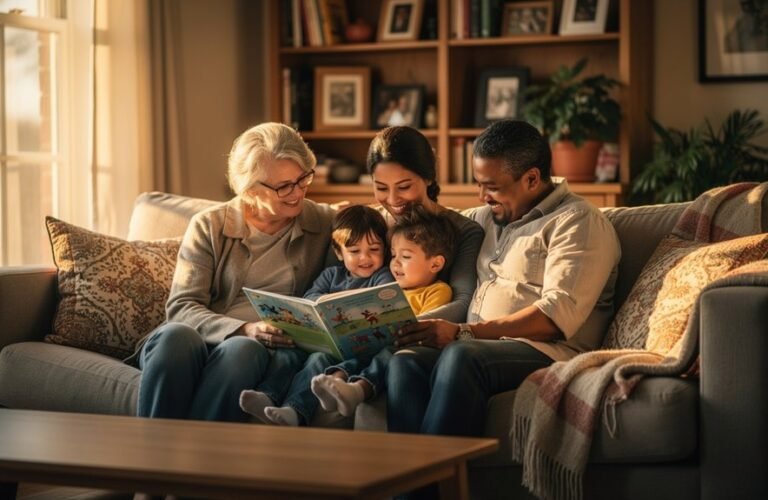 selecting books together