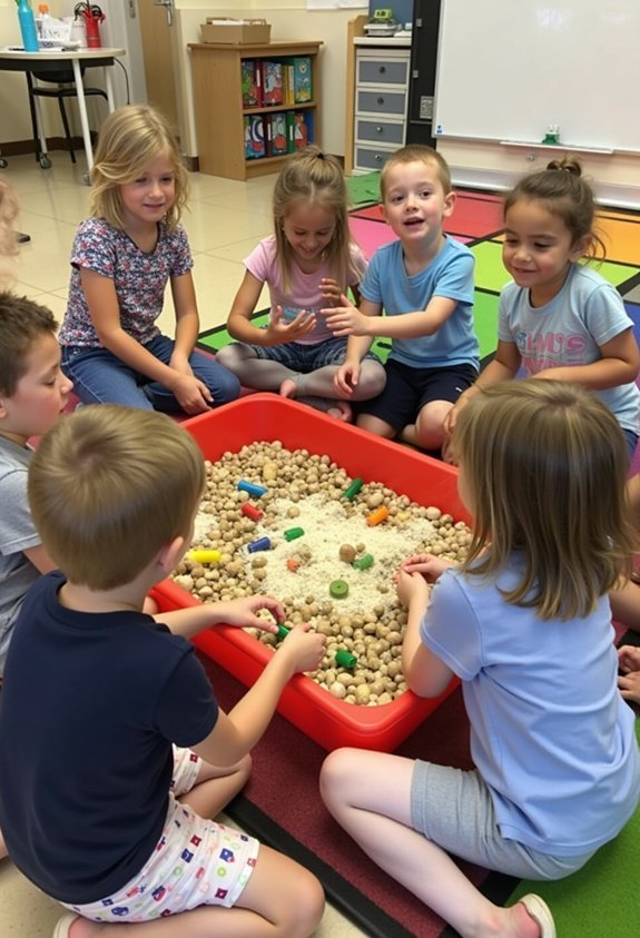 sensory play enhances communication skills