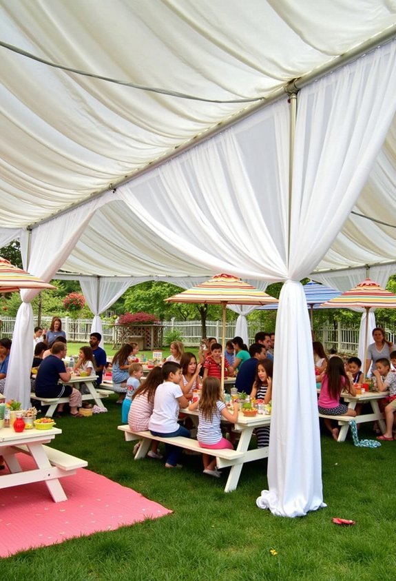 shade solutions for outdoor events