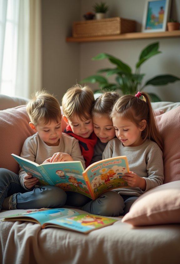 sibling friendly shared reading