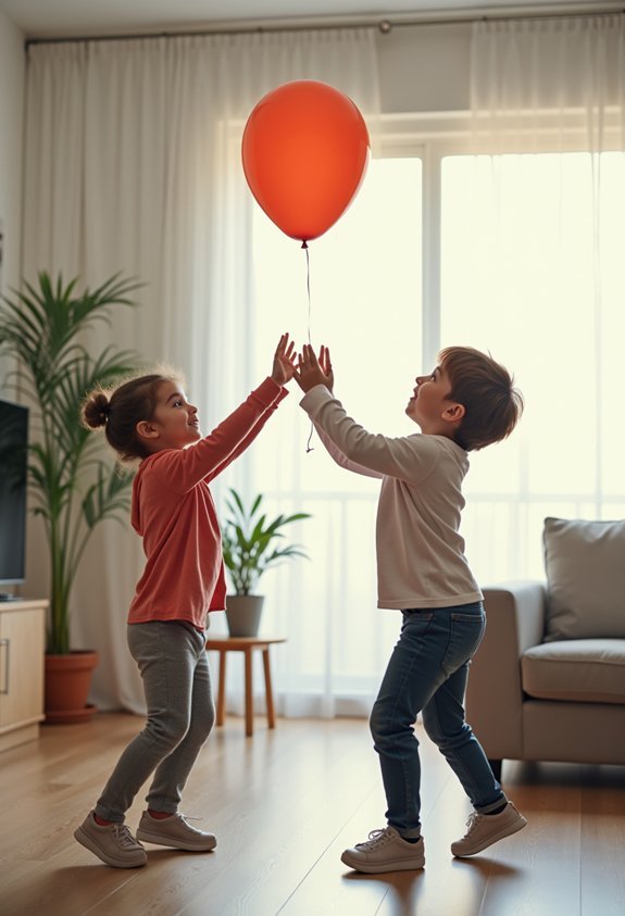 siblings bonding through play