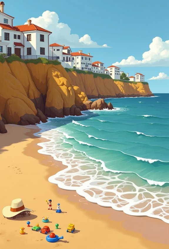 toddler friendly algarve beach paradise