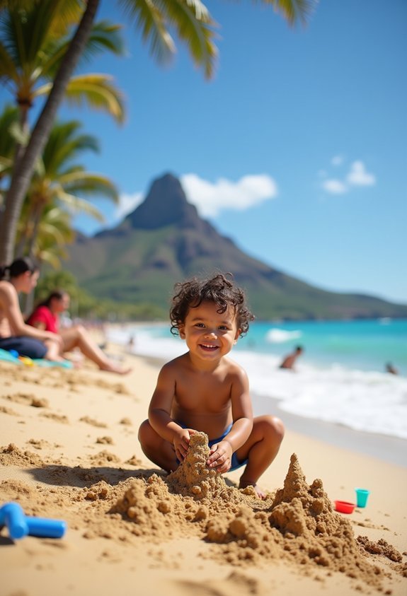 toddler friendly beach vacation