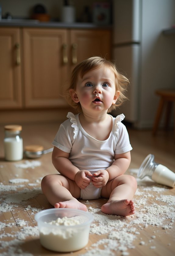 toddler silence indicates trouble